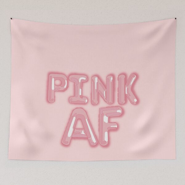Item preview, Pink AF Balloon lettering designed and sold by Tana-B.