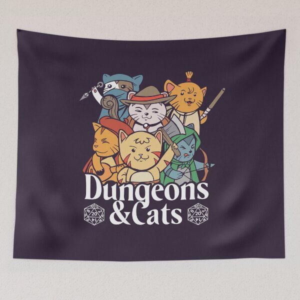 Item preview, Dungeons And Cat designed and sold by youngdstag.