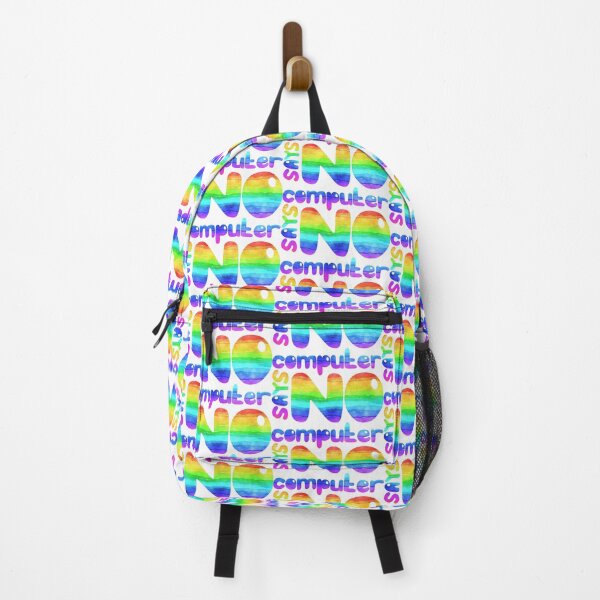 Item preview, Computer says no - Rainbow designed and sold by Strawberry Spiced Designs.