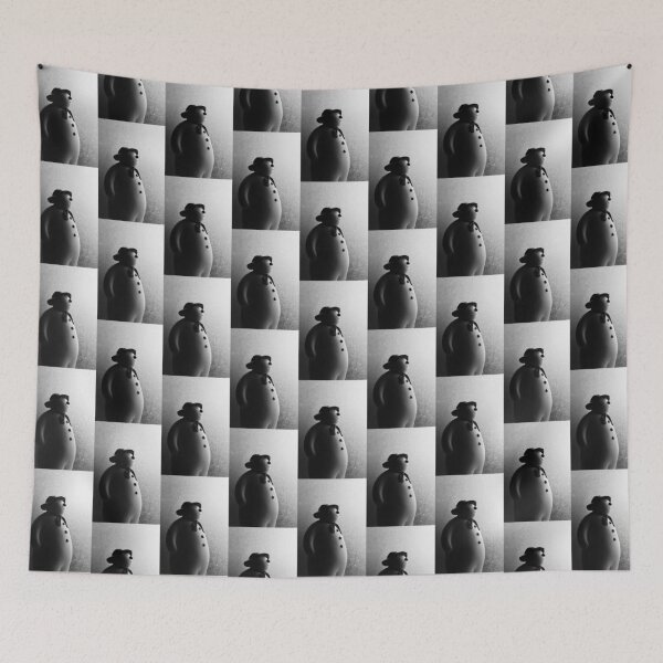 Item preview, Black & White Christmas Photograph The Snowman Raymond Briggs  designed and sold by RedBJames.