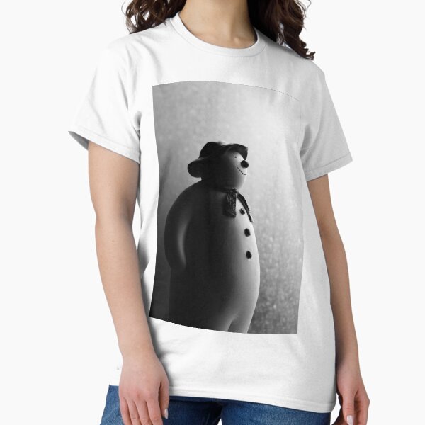 Item preview, Black & White Christmas Photograph The Snowman Raymond Briggs  designed and sold by RedBJames.