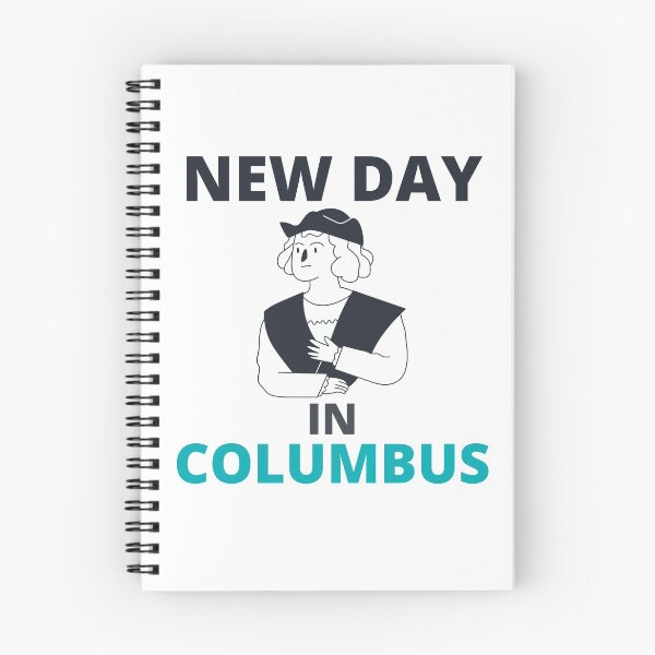 Item preview, new day in columbus designed and sold by BousboulaStorie.