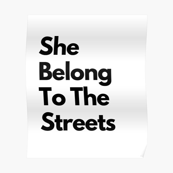 Kodama Boy She Belongs To The Streets Posters Redbubble Kodama Boy She Belongs To The Streets Posters Redbubble