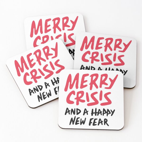 Item preview, Merry crisis and happy new fear designed and sold by arrowroses.