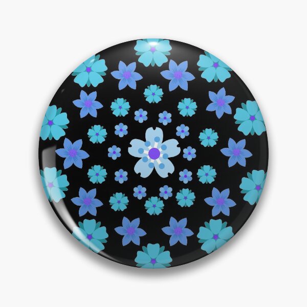 Item preview,  Blue Flower Mandala  designed and sold by BohoMoon.