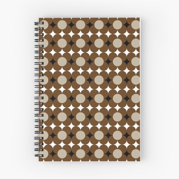 Item preview, Brown & black mod geometric pattern designed and sold by RoyalPeople.