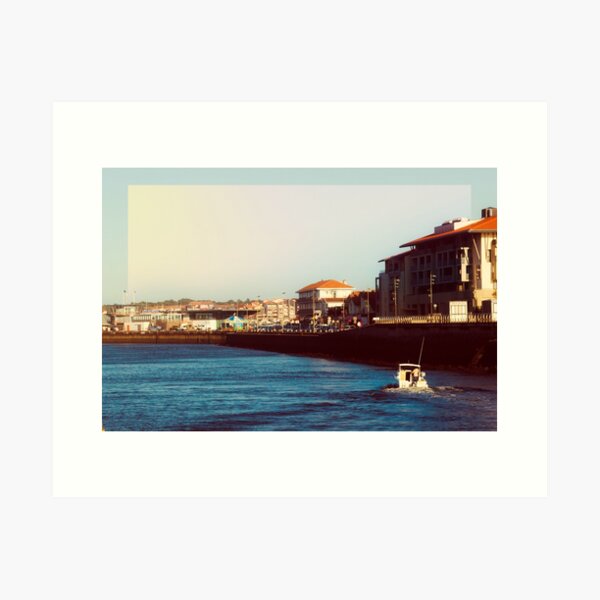 Port of Capbreton Art Print