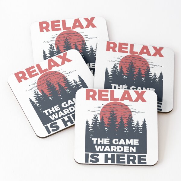 Item preview, Relax Game Warden is here designed and sold by Teelogic.