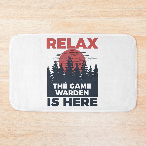 Item preview, Relax Game Warden is here designed and sold by Teelogic.