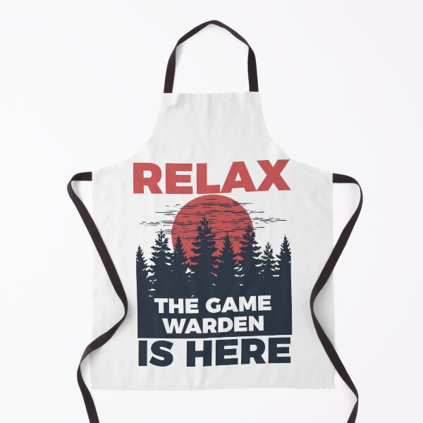 Item preview, Relax Game Warden is here designed and sold by Teelogic.