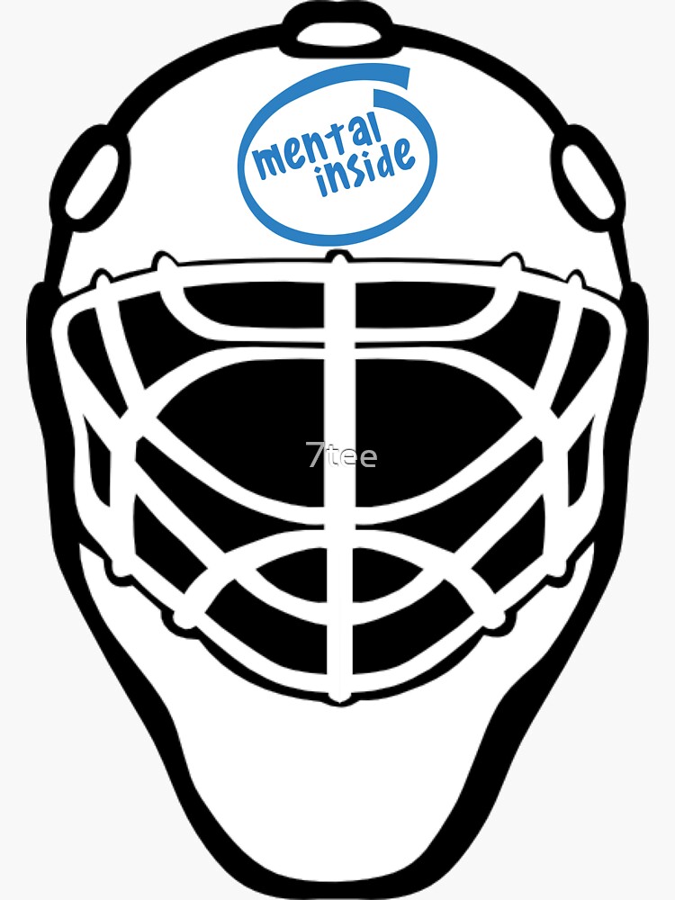 Field Hockey Goalkeeper - Mental Inside! Sticker for Sale by 7tee