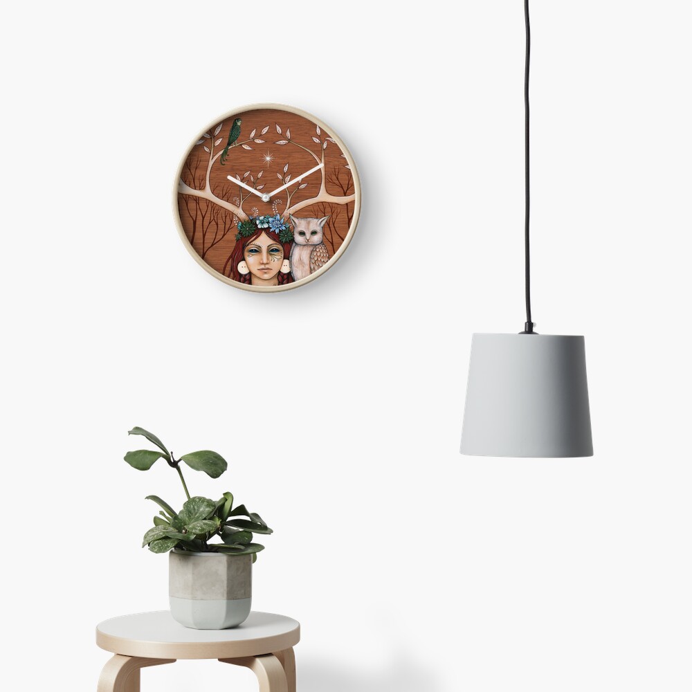 Item preview, Clock designed and sold by NadiaTurner.