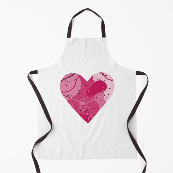 Item preview, Silhouette of a pink abstract heart. Symbol of love designed and sold by Dustick.