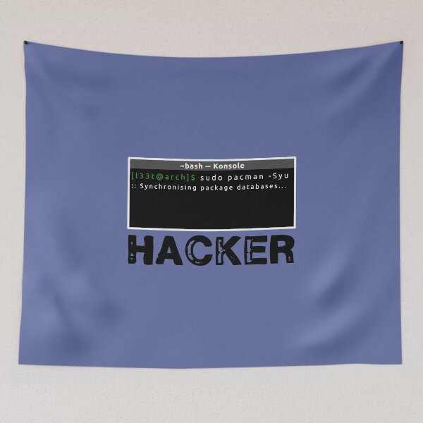 Item preview, Linux Hacker designed and sold by the-nic-001.
