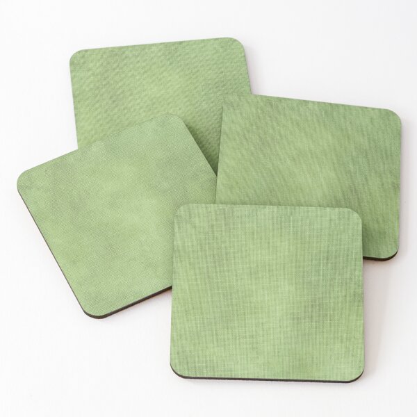Item preview, Green linen texture designed and sold by AnnieHochmann.