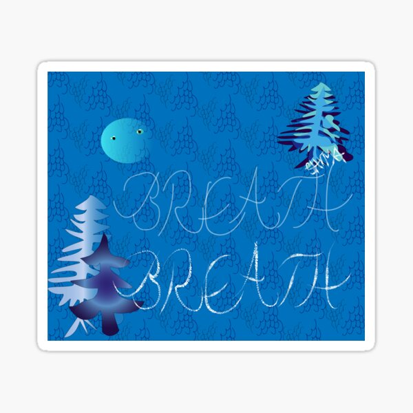 Breath tree Sticker
