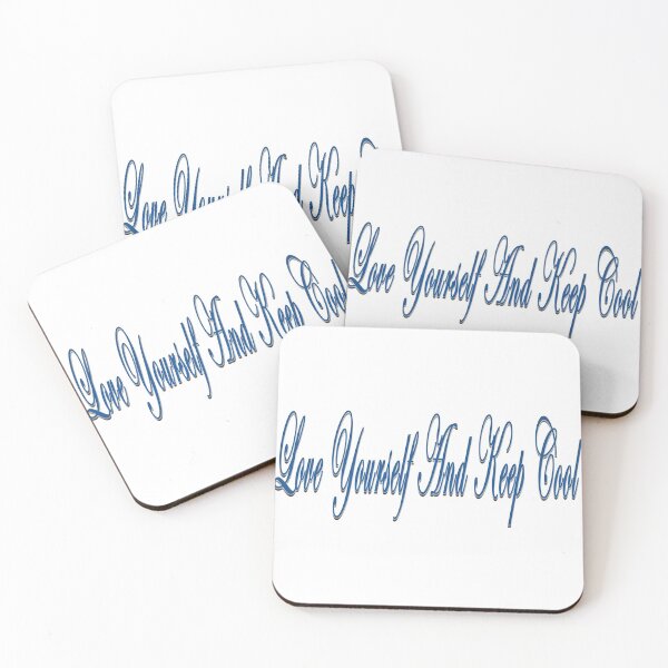 Item preview, Love Yourself And Keep Cool designed and sold by oussimakh.