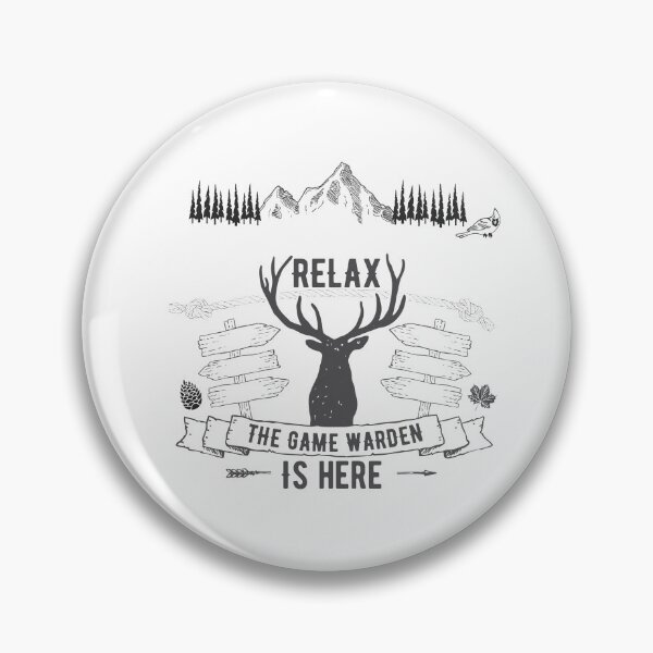 Item preview, Relax Game Warden is here designed and sold by Teelogic.