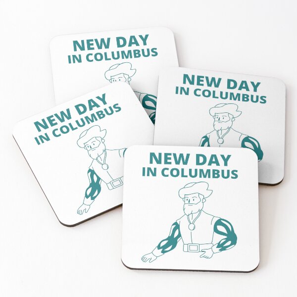 Item preview, new day in columbus designed and sold by BousboulaStorie.