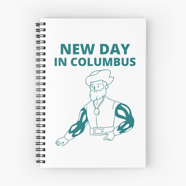 Item preview, new day in columbus designed and sold by BousboulaStorie.