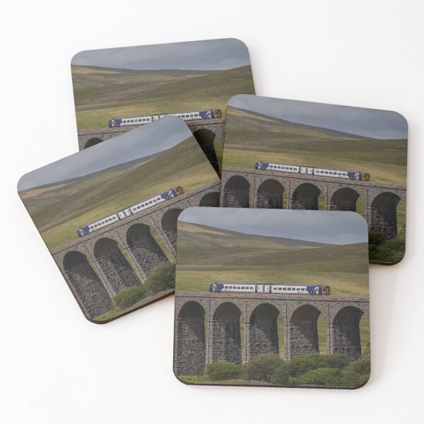 Item preview, Train Travelling Across The Ribblehead Viaduct, Yorkshire designed and sold by GeraldineCurtis.