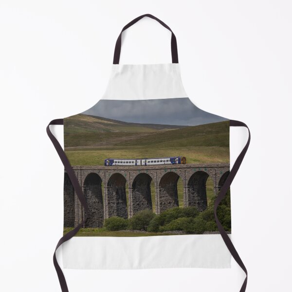 Item preview, Train Travelling Across The Ribblehead Viaduct, Yorkshire designed and sold by GeraldineCurtis.