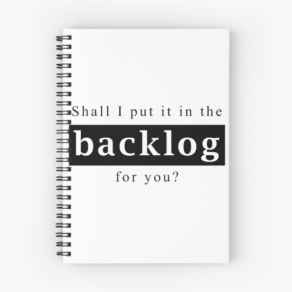 Item preview, Shall I put it in the backlog for you designed and sold by svanaerschot.