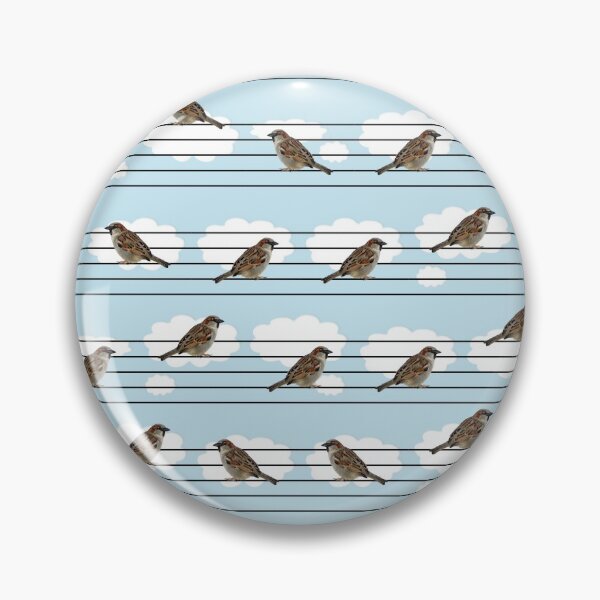 Item preview, Musical sparrows designed and sold by Gaspar Avila.