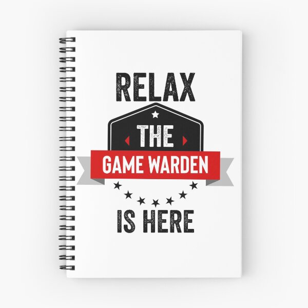 Item preview, Relax Game Warden is here designed and sold by Teelogic.