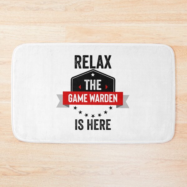 Item preview, Relax Game Warden is here designed and sold by Teelogic.