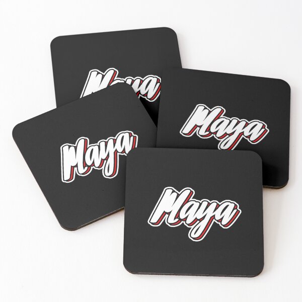Item preview, Maya first name - hand lettering design designed and sold by sulies.