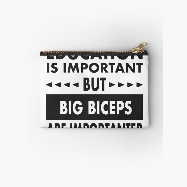 Item preview, Education Is Important But Big Biceps Are Importanter designed and sold by yass101.