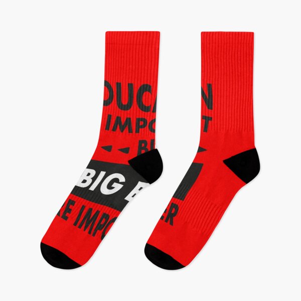 Item preview, Education Is Important But Big Biceps Are Importanter designed and sold by yass101.