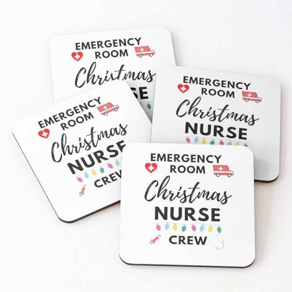 Item preview, Emergency Room Nurse Christmas Crew designed and sold by MariusMunteanu.