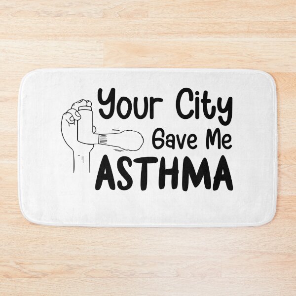 Item preview, YOUR CITY GAVE ME ASTHMA Essential T-Shirt designed and sold by edogawadavid.