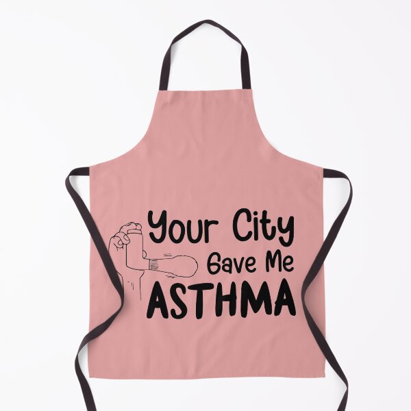 Item preview, YOUR CITY GAVE ME ASTHMA Essential T-Shirt designed and sold by edogawadavid.