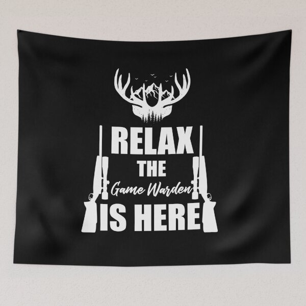 Item preview, Relax Game Warden is here designed and sold by Teelogic.