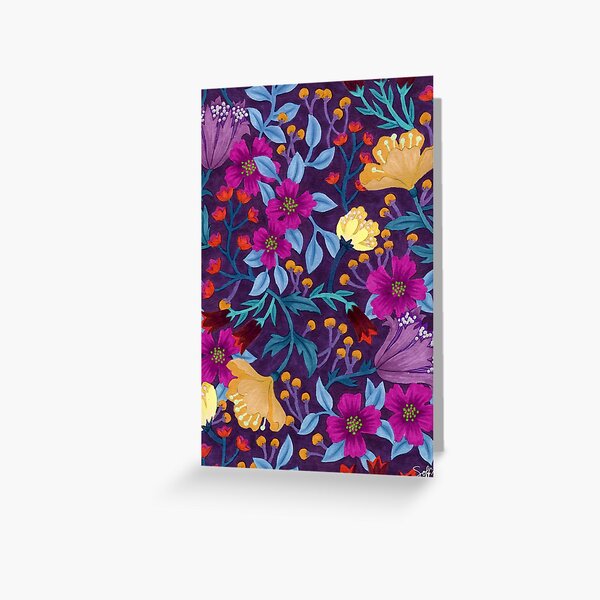 Floral Greeting Card