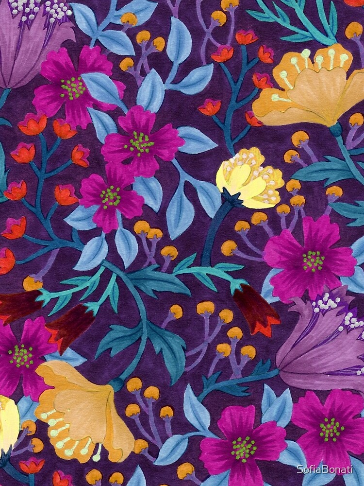 Thumbnail 4 of 4, Mini Skirt, Floral designed and sold by SofiaBonati.