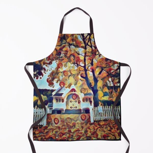 Item preview, Little Norwegian Chapel in Autumn designed and sold by Digibee.