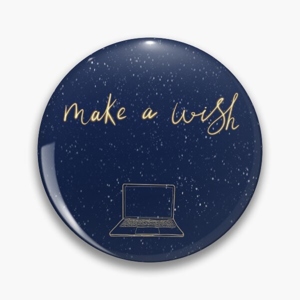 Item preview, Make a wish with your code - for programmers, navy designed and sold by ElmLenonn.