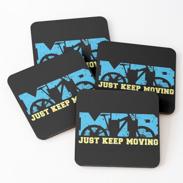 Item preview, Mountain Bike Just Keep Moving designed and sold by DCapparels.