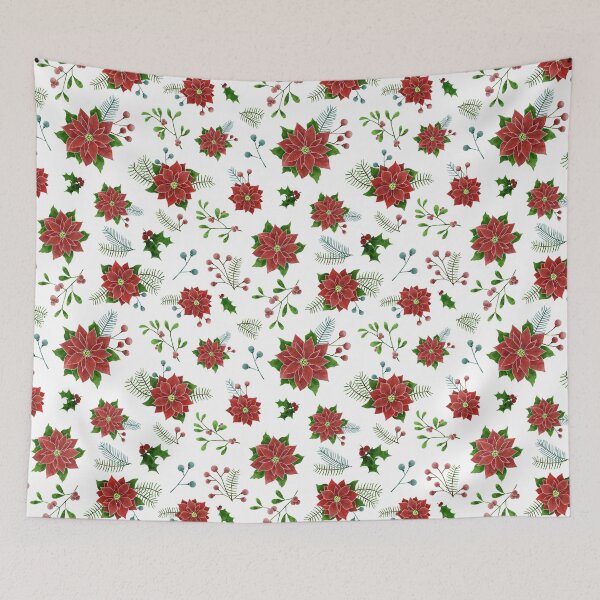 Item preview, Winter Plants Pattern designed and sold by GrousyGirl.