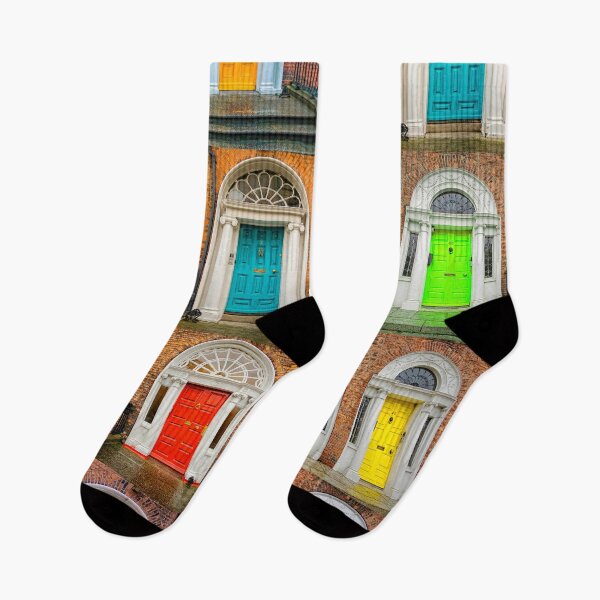 Item preview, Colorful doors collage designed and sold by Photopat.