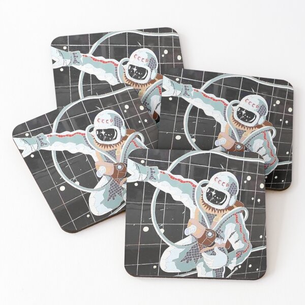 Item preview, Cosmonaut Gagarin Wall Tiles designed and sold by Dave Williams.