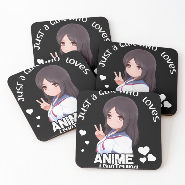 Item preview, Just A Girl Who Loves Anime designed and sold by hayatdesign.