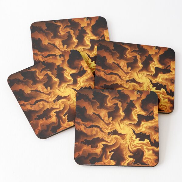 Item preview, Abstract fire and gold designed and sold by Digibee.