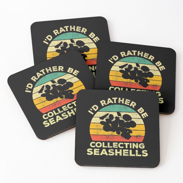 Item preview, I’d Rather Be Collecting Seashells Vintage Gift For Seashell Collectors designed and sold by JokeGysen.