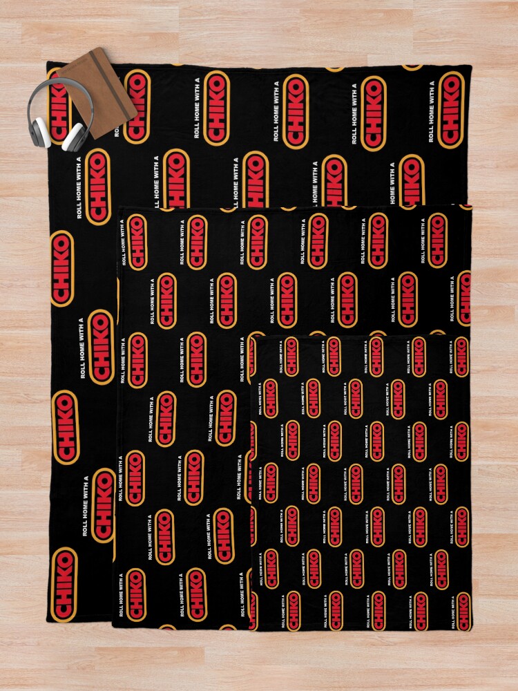 Alternate view of BEST SELLER - Chiko Roll Logo Merchandise Throw Blanket