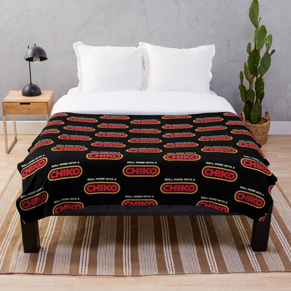 BEST SELLER - Chiko Roll Logo Merchandise Throw Blanket